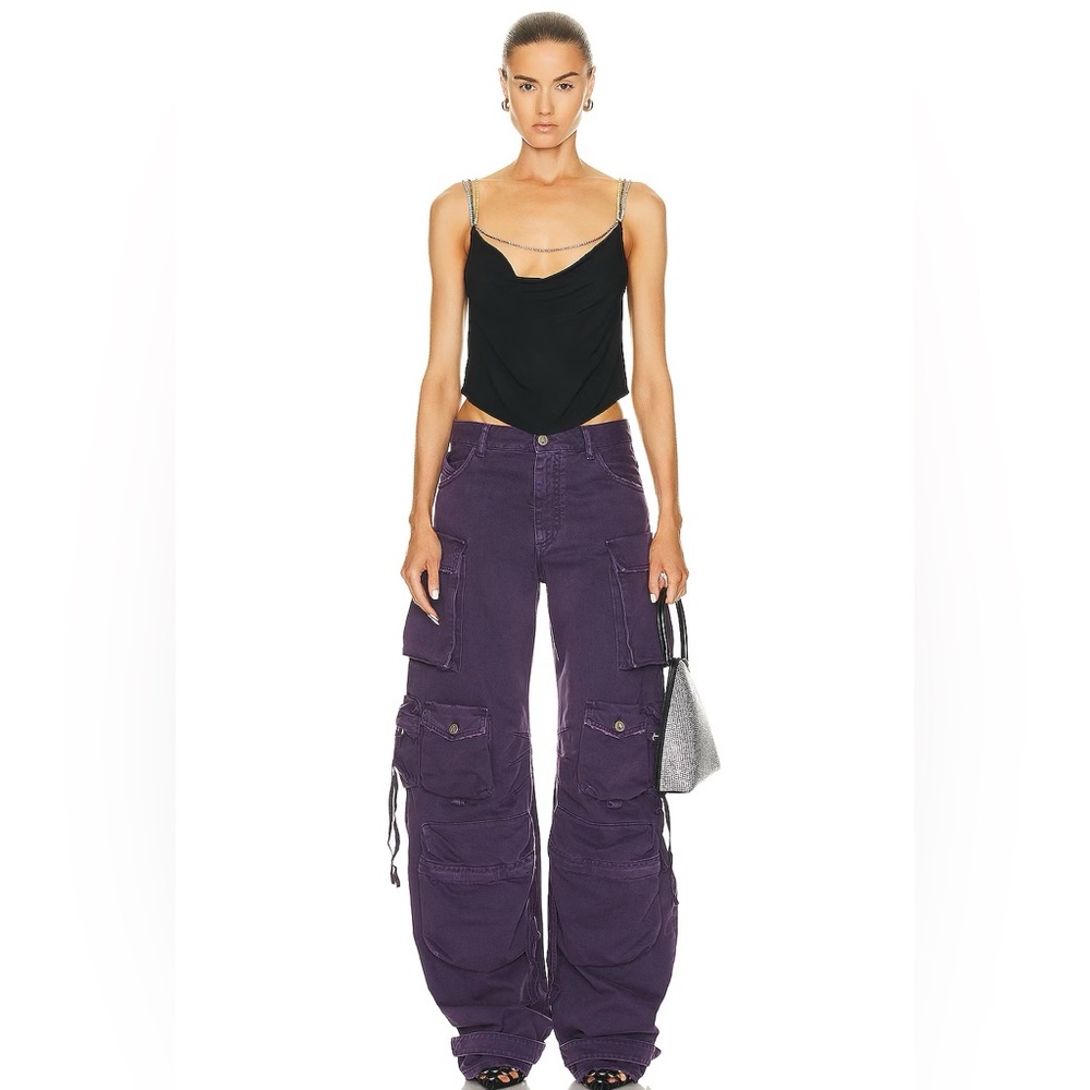 Fleur du Mal crystal-embellished sleeveless top - Picture 4 of 9